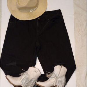 🆕👖Wild Fable Mid Rise Straight Jeans - Black Wash Size 14S NWT